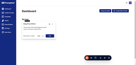 From there, you can open, edit, or manage them as needed.